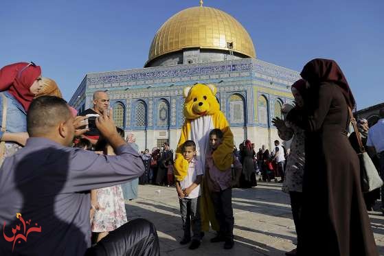  مظاهر العيد في القدس المحتلة