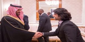 محمد بن سلمان يلتقي الطلبة السعوديين المبتعثين في روسيا