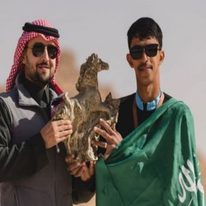 الفارس السعودي مهند السالمي يتوج بلقب كأس خادم الحرمين للقدرة والتحمل في العُلا