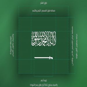 "المواصفات": المملكة أول دولة عربية تعتمد مواصفات قياسية لعلمها